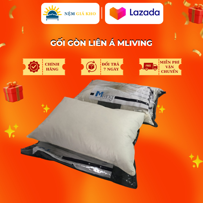 Gối Gòn Liên Á Mliving Chính Hãng