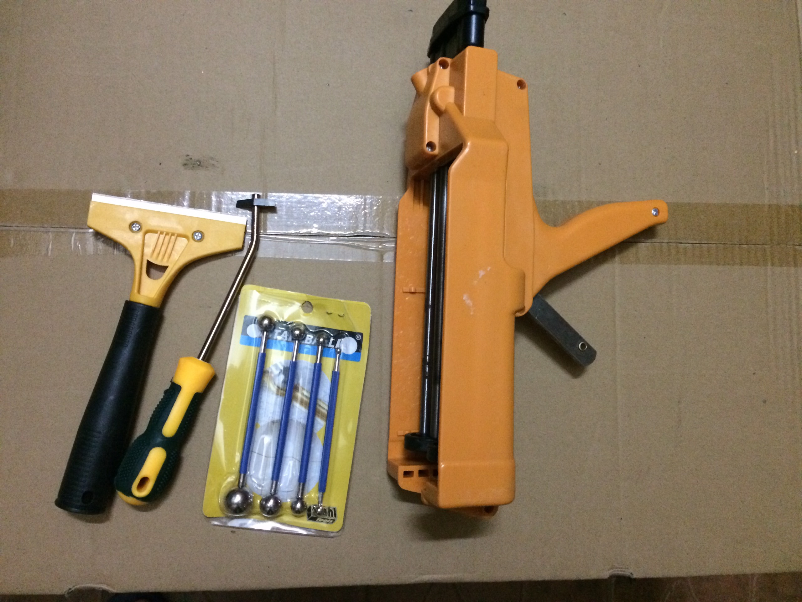 Bộ 4 dụng cụ thi công keo chít mạch