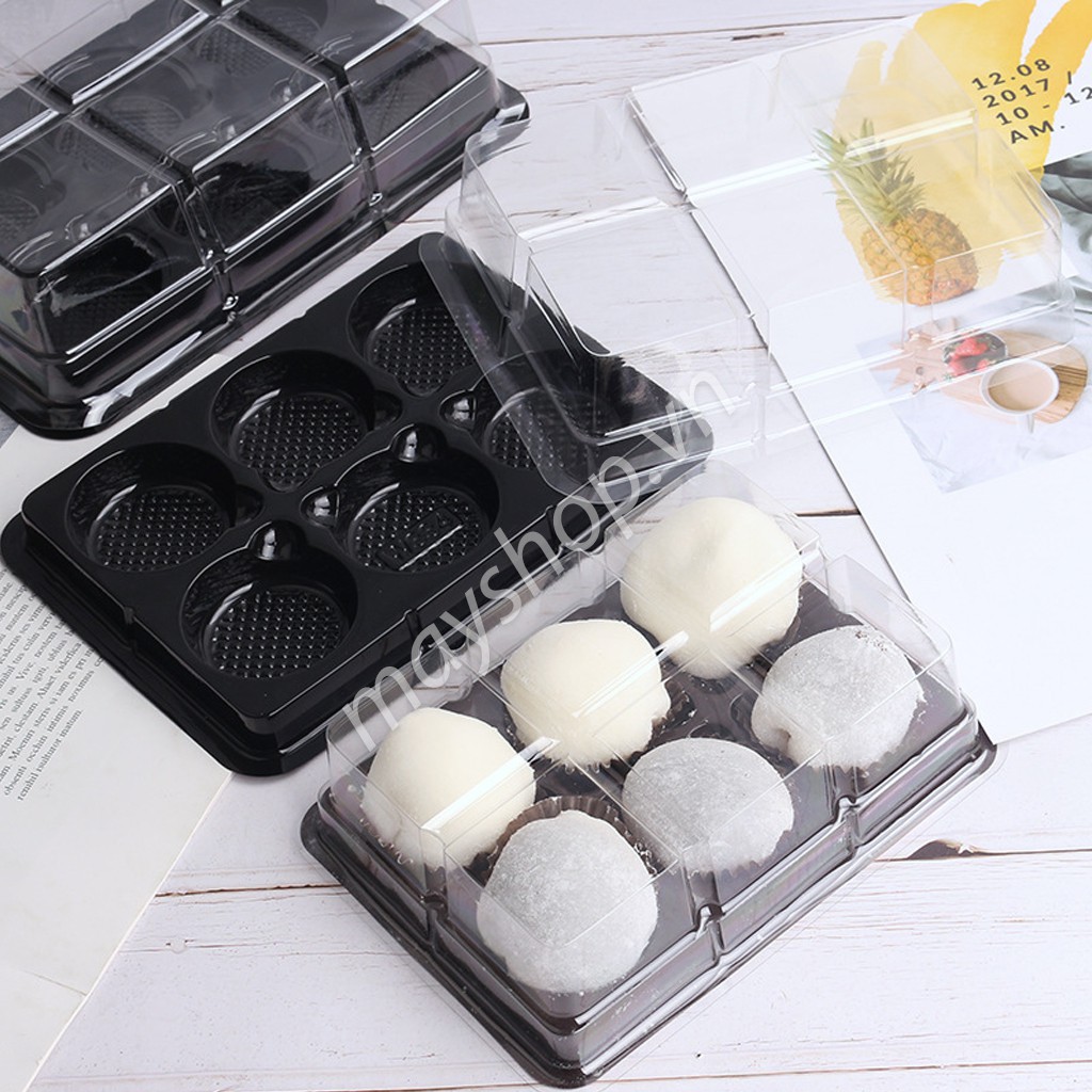 50 hộp đựng 6 bánh trung thu 75g, hộp fg332