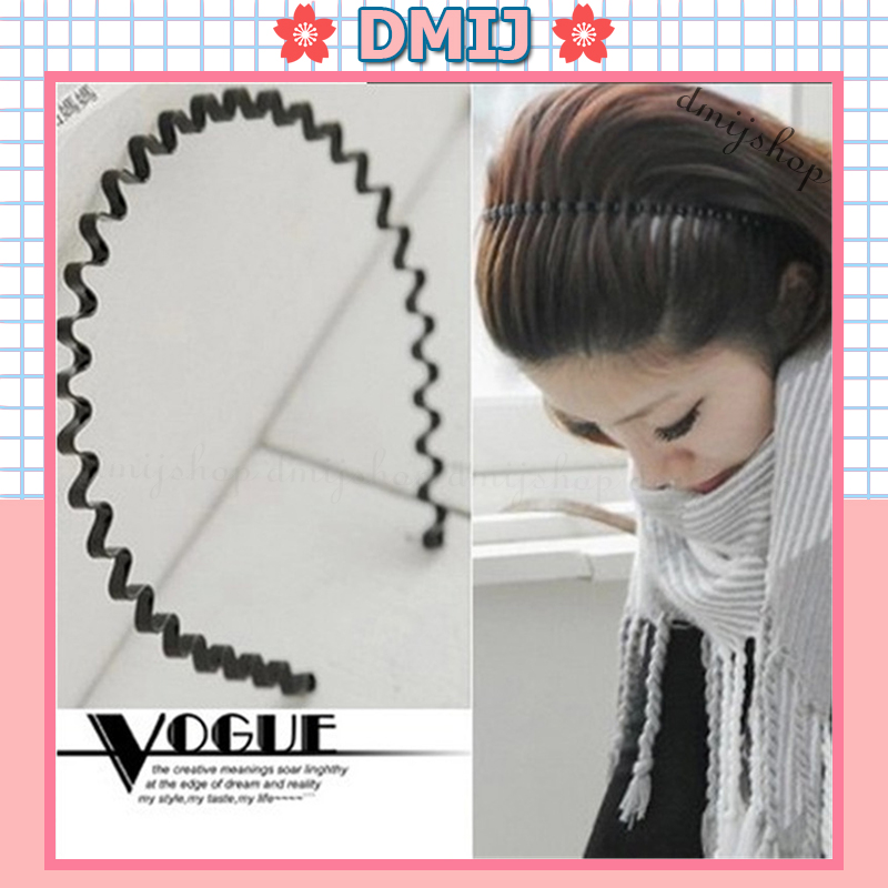 Bờm tóc DMIJ màu đơn giản cài tóc hàn quốc nhẹ nhàng
