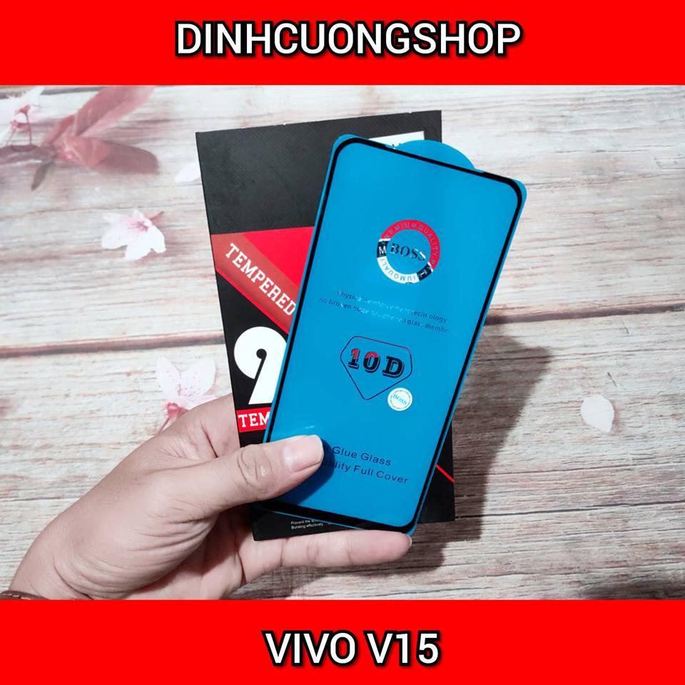 Dán cường lức full keo full màn hình vivo v15