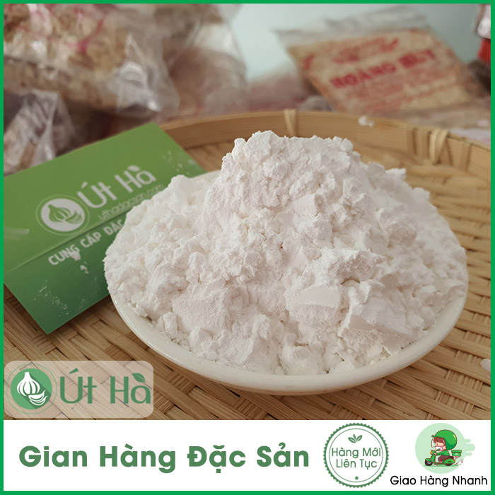 Bột mì nhứt khô bình định túi zip 1kg bột trắng mịn không tạp chất - út hà đặc sản