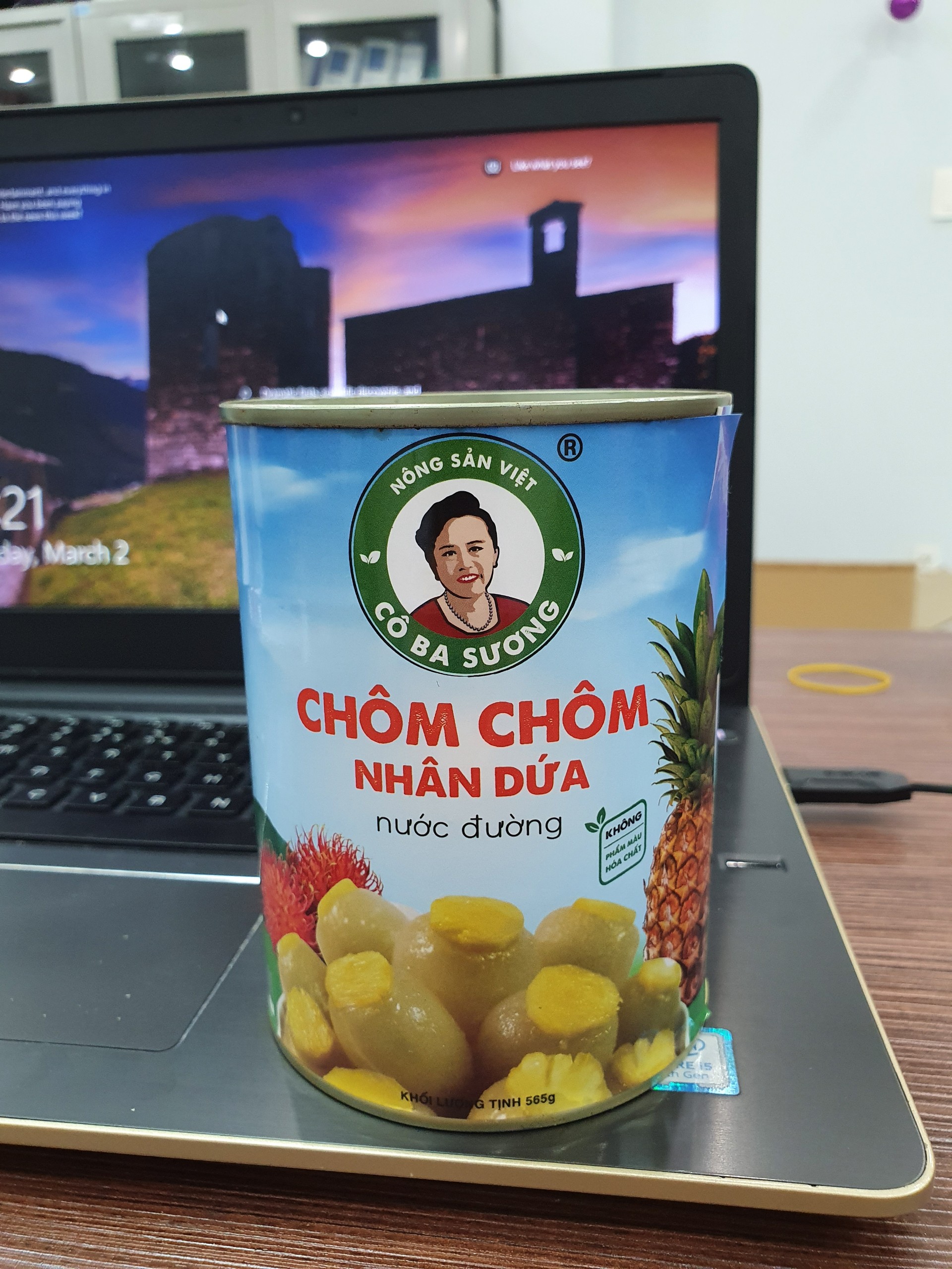 Chôm Chôm Nhân Dứa Cô Ba Sương - 500gr