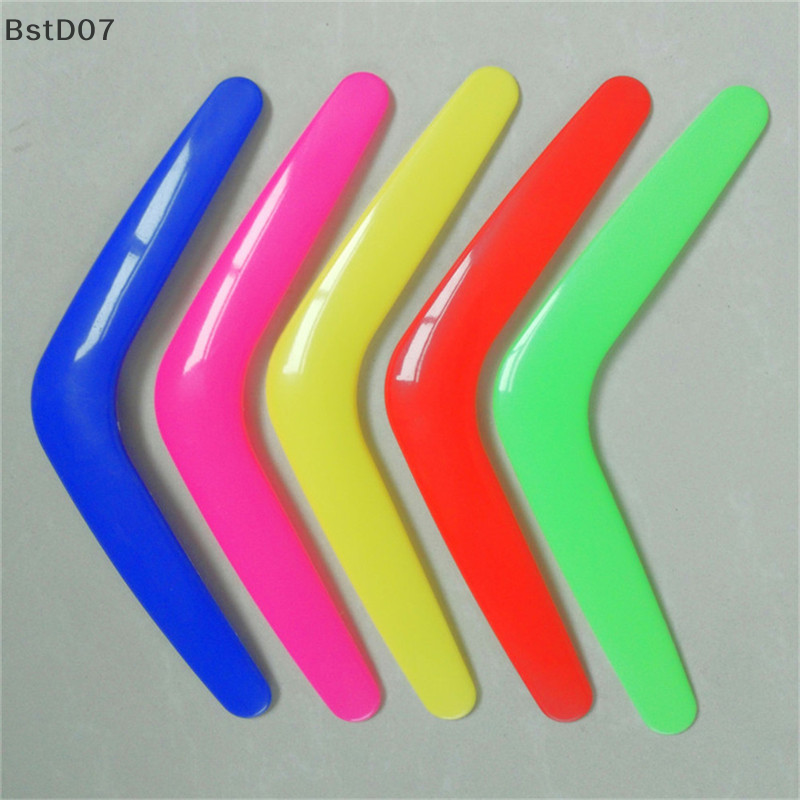 BstD07 Đồ chơi Boomerang hình chữ V trò chơi ném bắt ngoài trời cho trẻ em Đồ chơi bằng nhựa