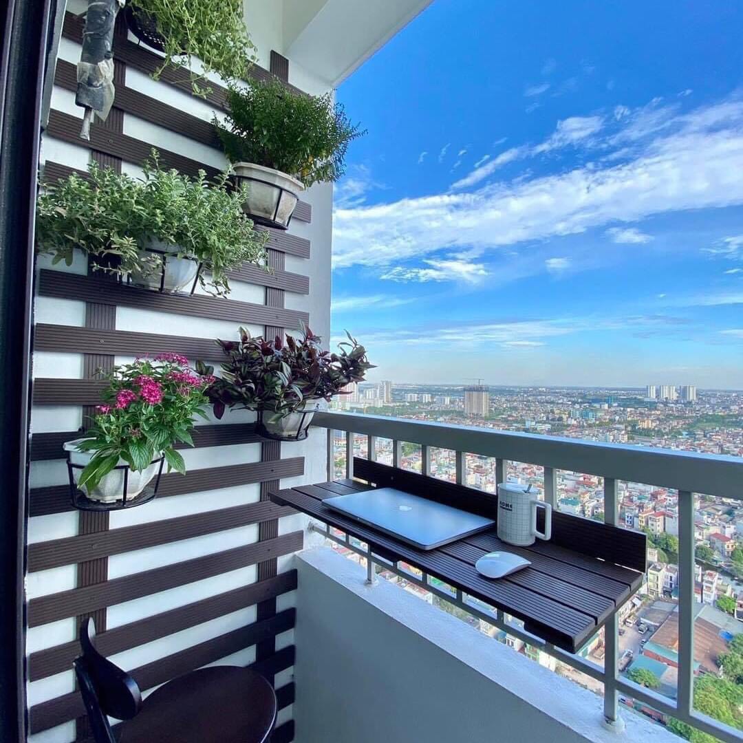 Thanh đa năng nhựa composite trang trí ban công - Thanh dài 1.1m