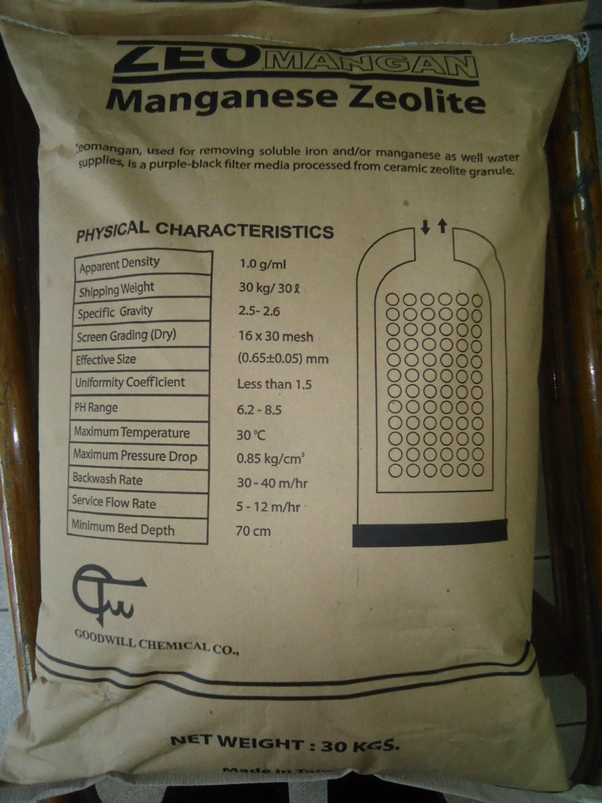 [HCM]5kg vật liệu lọc nước lọc phèn , khử sắt cát mangan ĐÀI LOAN