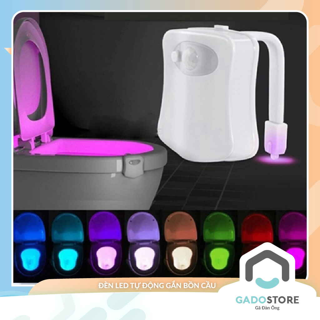 Đèn cảm ứng nhà vệ sinh GADO cảm biến chuyển động thông minh tự động phát sáng