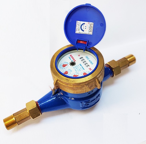 Đồng hồ nước sạch komax dn15 thích hợp cho công trình, gia đình, có kiểm định - hàng chính hãng