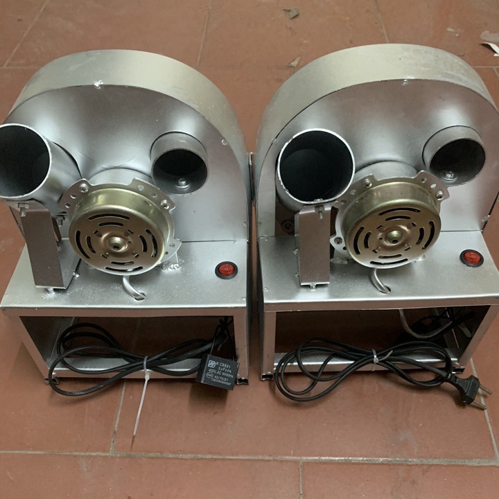 Máy thái hành tỏi mô tơ chạy điện tặng bộ dao 30k