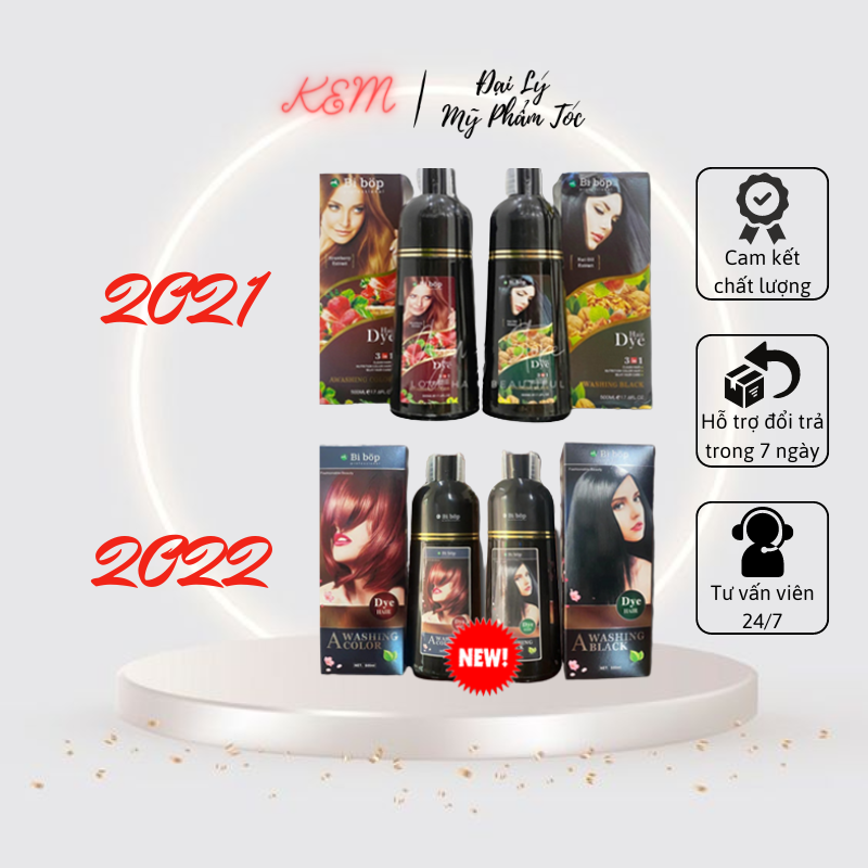 Dầu Gội Phủ Bạc BiBop Collagen Nhật Bản (500ml) phủ bạc 100%[HÀNG CÔNG TY]