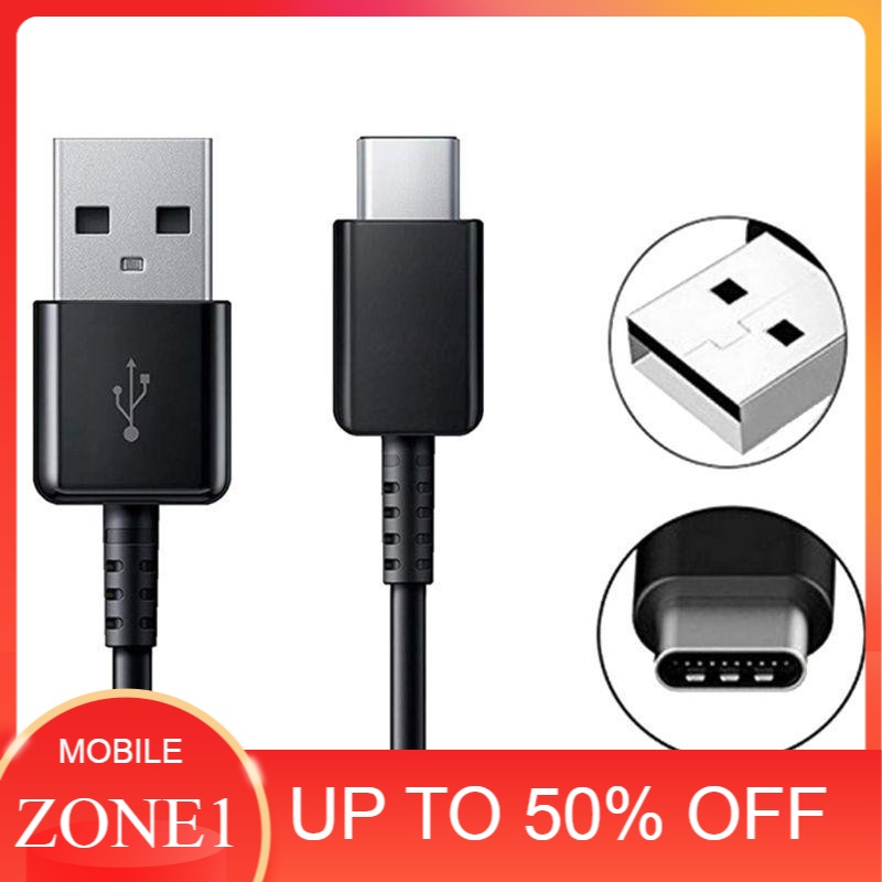 Chính hãng] cáp sạc nhanh samsung đầu usb -type c - dài 1m - bảo hành 1 đổi 1