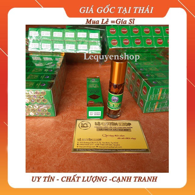 Lố 12 chai dầu lăn 29 vị thảo dược 8ml