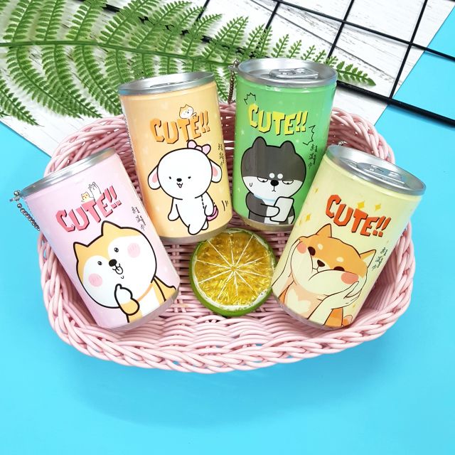 [HCM]KHĂN ƯỚT TẨY TRANG HÀN QUỐC - HƯƠNG THƠM TỰ NHIÊN TẠO CẢM GIÁC DỄ CHỊU - KHĂN ƯỚT DẠNG LON HỌA TIẾT HÌNH THÚ DỄ THƯƠNG