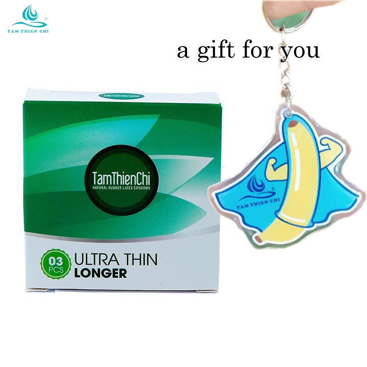 Bao cao su tâm thiện chí ultrathin longer