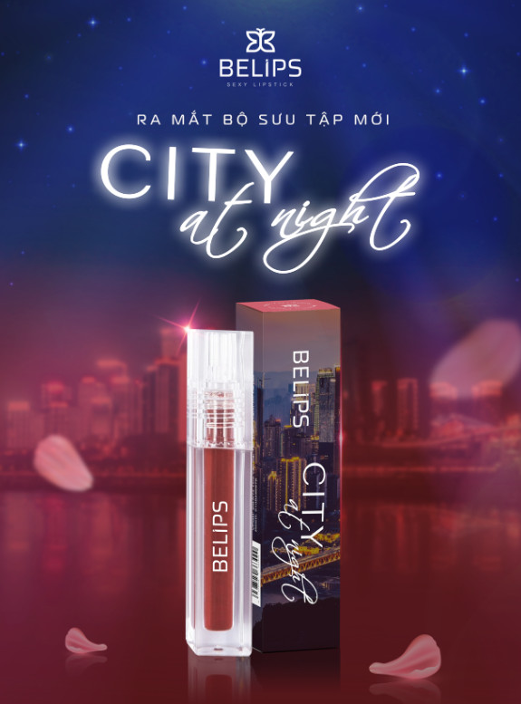 Son Kem Lì Mỏng Nhẹ Mềm Môi Belips Sexy Lipstick 100% Thiên Nhiên Không Chì, An Toàn Cho Cả Mẹ Bầu - BELIPS
