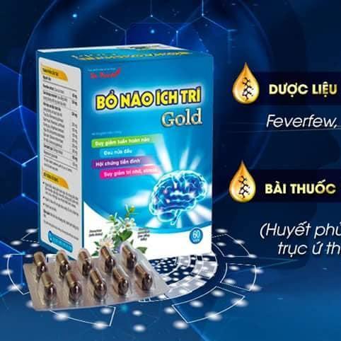 BỔ NÃO ÍCH TRÍ GOLD - 60 viên