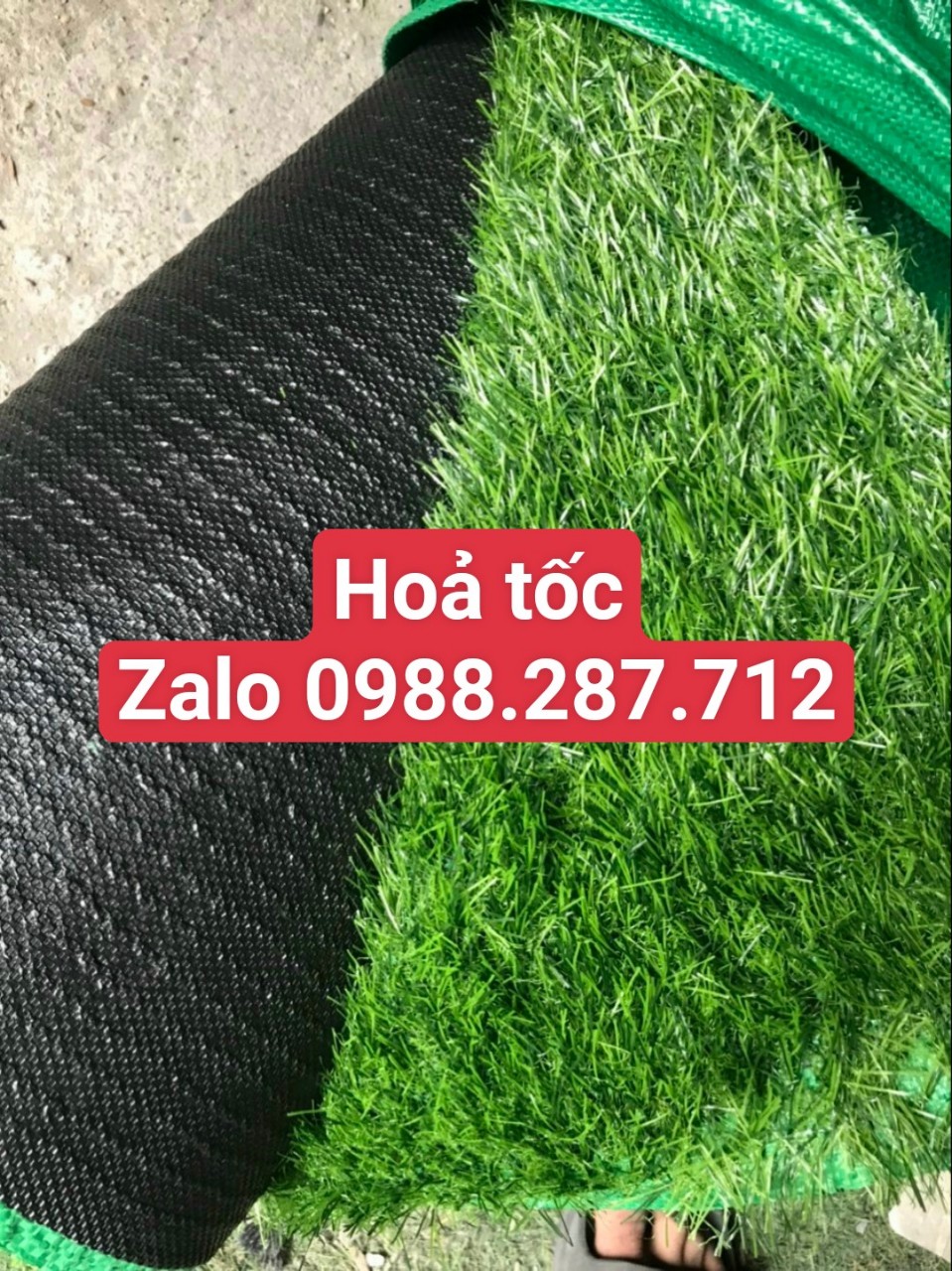 Thảm cỏ nhân tạo 3cm sợi nhựa sân vườn