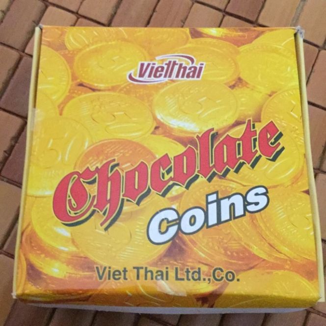 Socola đồng tiền lớn 50 cái 580g