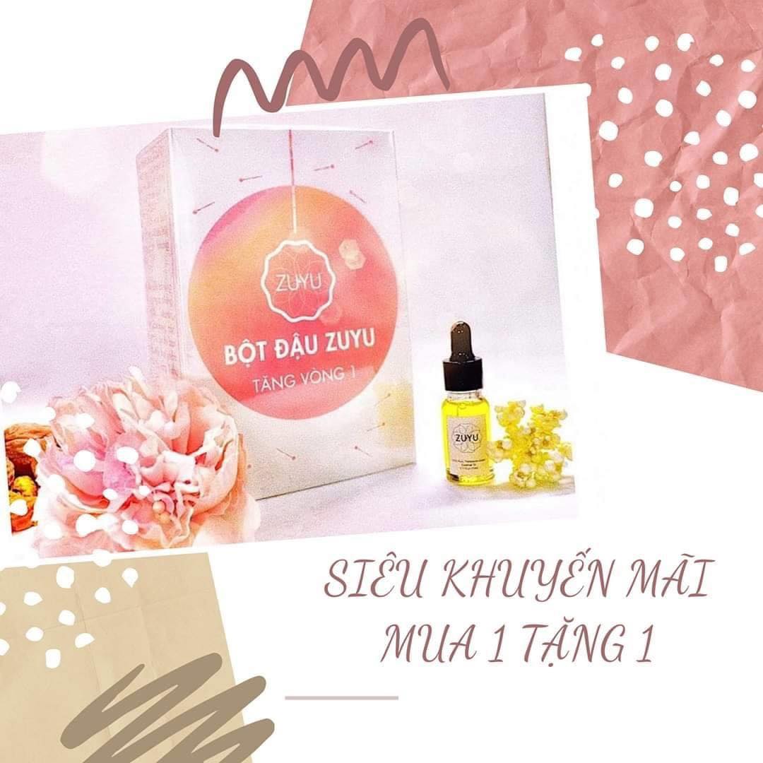 { MUA 1 + TẶNG 2 } Bột đậu tăng vòng 1 organic - Tăng vòng 1 tự nhiên, không tụt size sau khi ngưng sử dụng