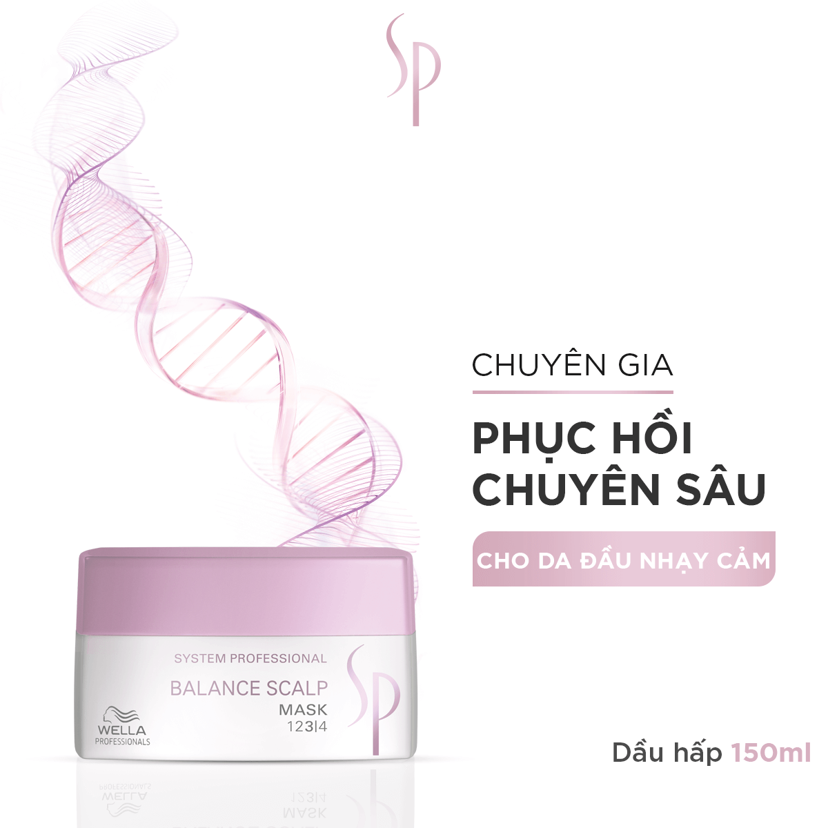 Dầu Hấp SP Balance Scalp Cho Da Đầu Nhạy Cảm, Giảm Gãy Rụng Và Cân Bằng Độ Ẩm Mask