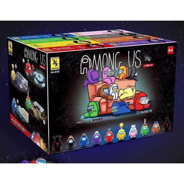 Mô hình lego Mô hình đồ chơi lắp ráp Mô hình hình ảnh hoạt hình Lego☄ Mô hình Among us lego lắp ghép