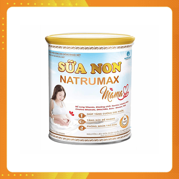 Sữa non Natrumax Mama – Hỗ trợ bà bầu - Trọng lượng 800gr