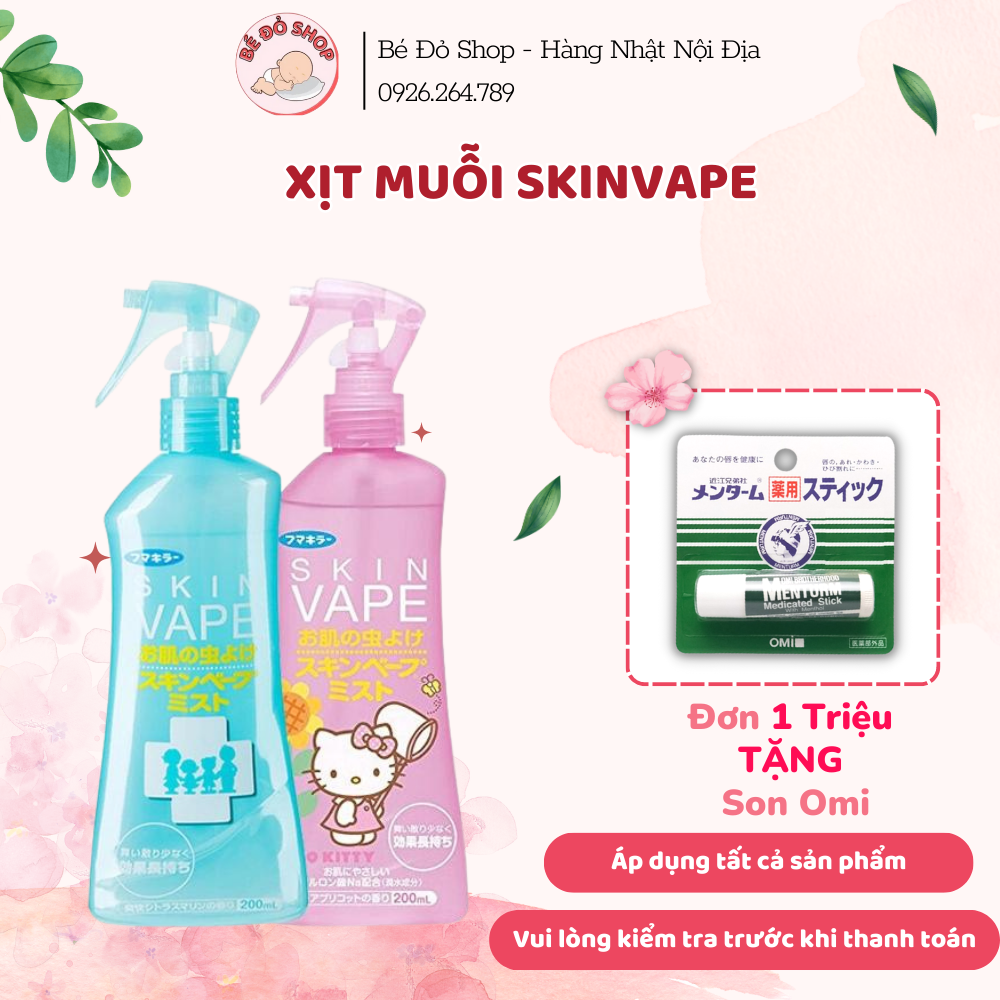 Xịt muỗi SkinVape Nhật Bản 200ml