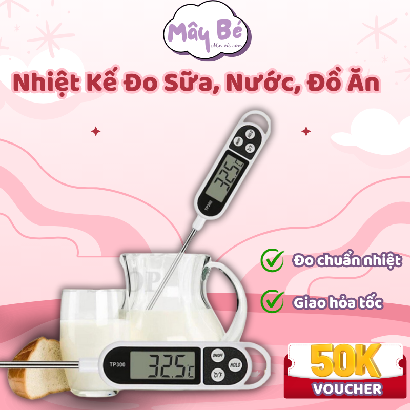 Nhiệt kế anred tp300 đo thức ăn, đo sữa nóng, đo nước nóng -nttp300