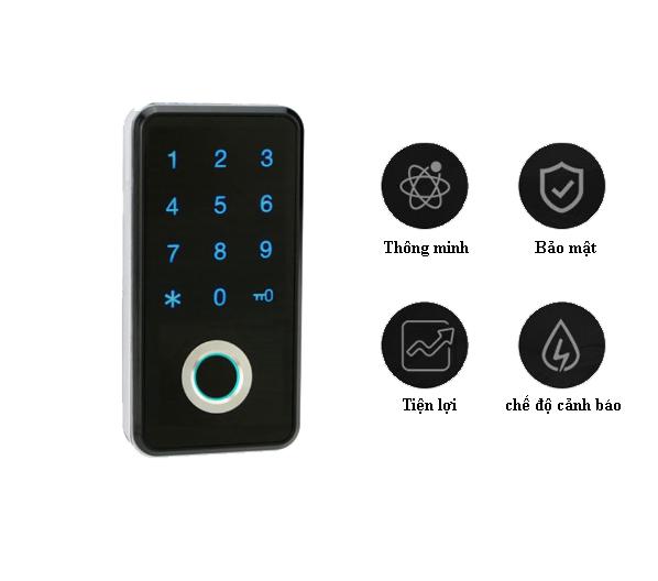 Khóa Tủ Vân Tay, mật mã  KJ 303 shop KOJIME