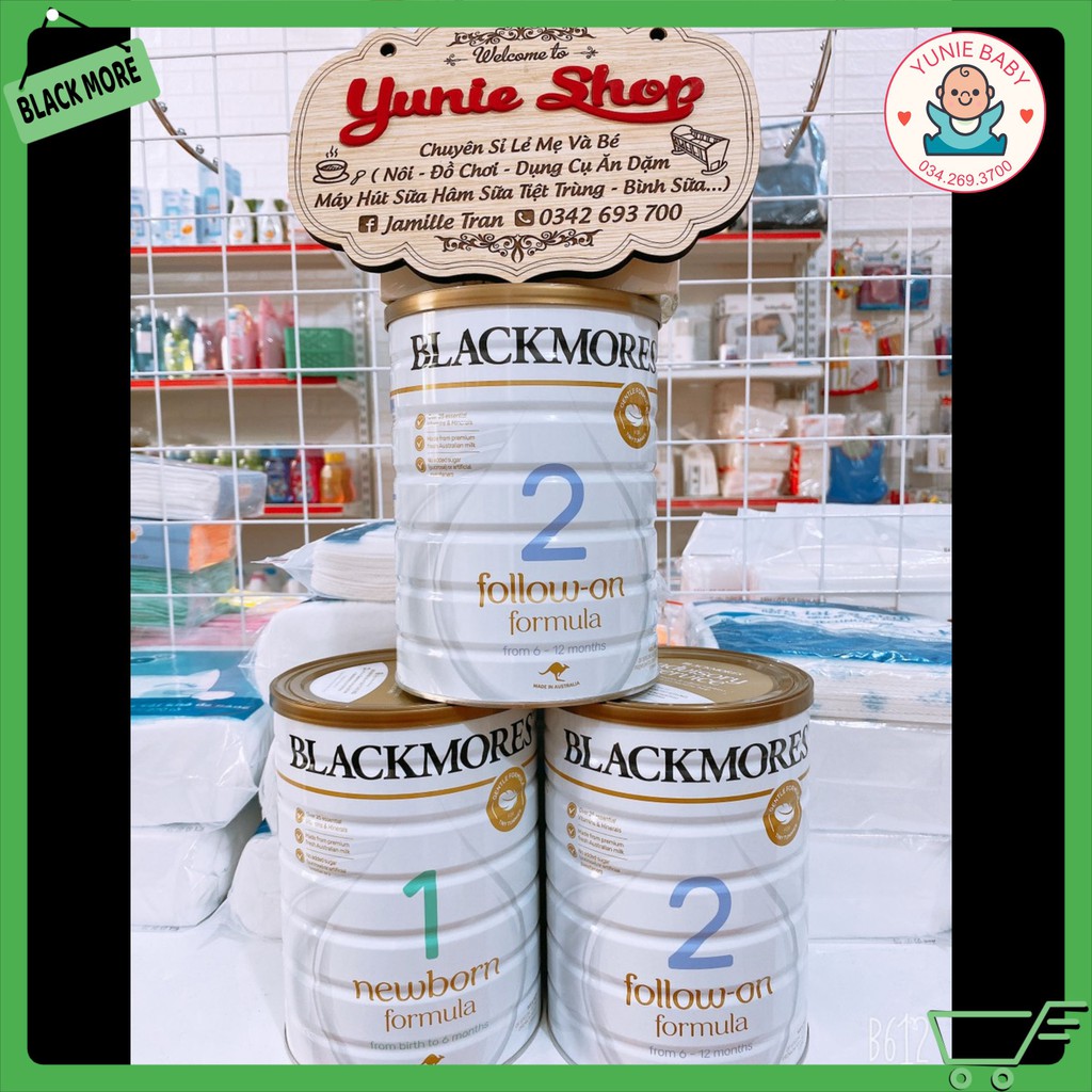 Sữa blackmores đủ số 1,2,3 900gr