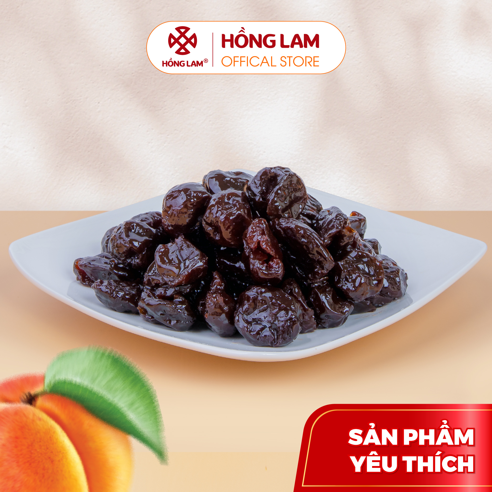  Ô Mai  Xí Muội  Mận Dẻo Không Hạt - Vị Chua Ngọt Dẻo 