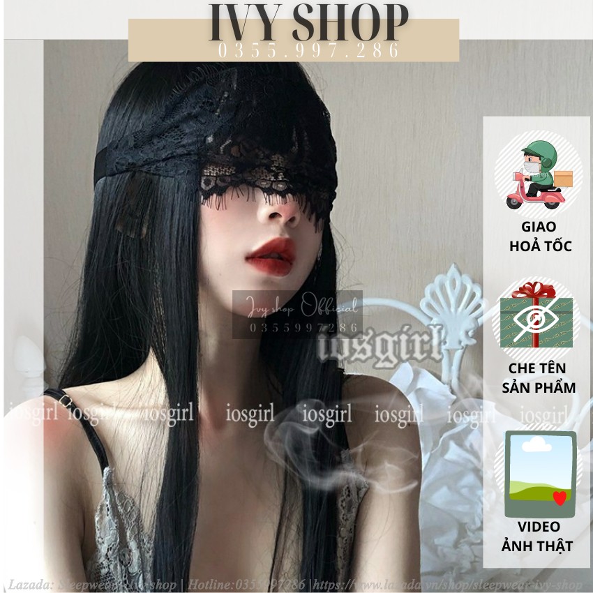 Mạng bịt mắt ren mã E001 - chuyên dùng làm phụ kiện cosplay sexy TKVN