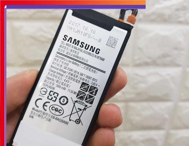 Pin samsung galaxy a5 2017 / a520 xịn bh 6 tháng
