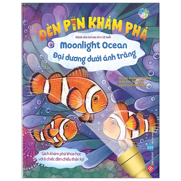 Fahasa - Đèn Pin Khám Phá - Moonlight Ocean - Đại Dương Dưới Ánh Trăng