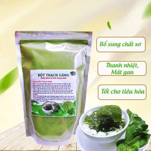 Bột thạch găng, bột thạch găng tam đảo giúp lợi tiêu, mát gan và giải nhiệt cơ thể - 500gr