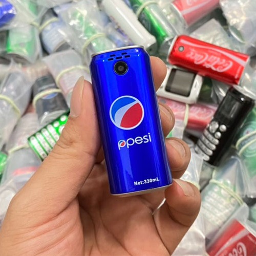 [MIỄN PHÍ SHIP - MỚI FULLBOX] Điện thoại mini hình lon nước ngọt Satrend K8 siêu nhỏ siêu độc lạ 2 sim 2 sóng với khả năng giả giọng nói kết nối Smartphone