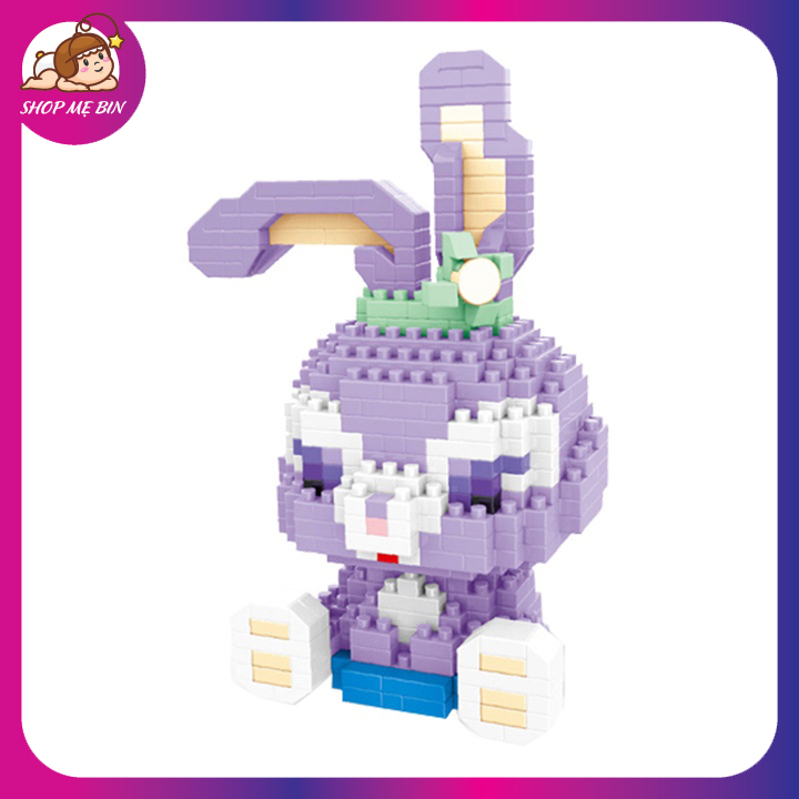 Đồ chơi LEGO Nano 3D hình động vật dễ thương, rèn khả năng kiên trì, kích thích sáng tạo và xả stress rất hiệu quả