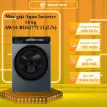 Máy giặt Aqua Inverter 14 kg AW14-BD4377U1L(GN) - GIAO TOÀN QUỐC - CHỈ MIỄN PHÍ HCM