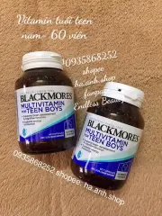 Vitamin TEEN BOY BLACKMORES 60 viên mẫu mới