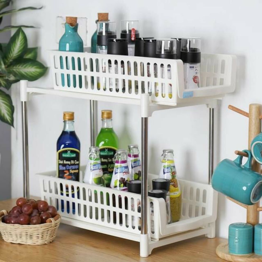 Kệ trượt đa năng 2 tầng tiện lợi tokyo inochi