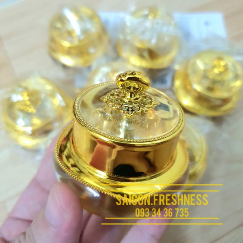 Hủ đựng mỹ phẩm ông vua 15g hủ kem vàng sang trọng