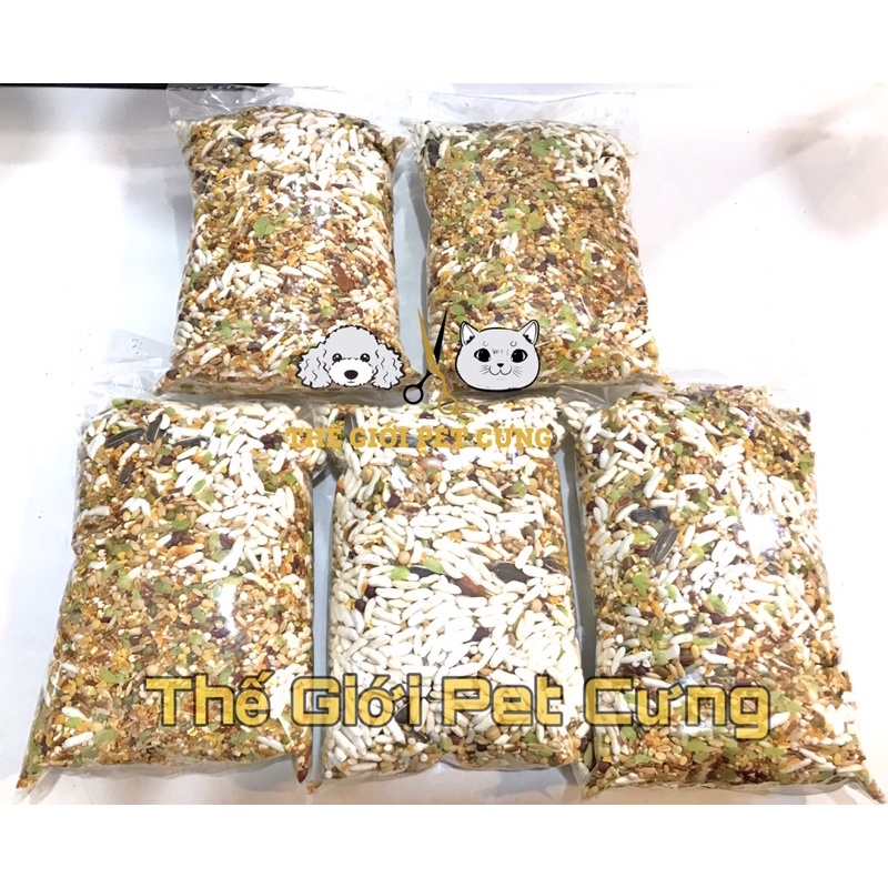 Combo 10gói thức ăn ngũ cốc hamster 400gr