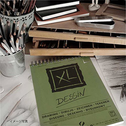 Giấy vẽ chì, màu chì Canson XL Dessin 40 tờ 160gsm - giấy Canson chất lượng cao