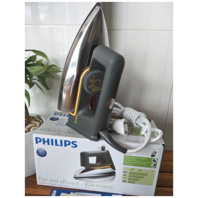 [HOT] Bàn Ủi Khô Philips HD1172 Đế Inox