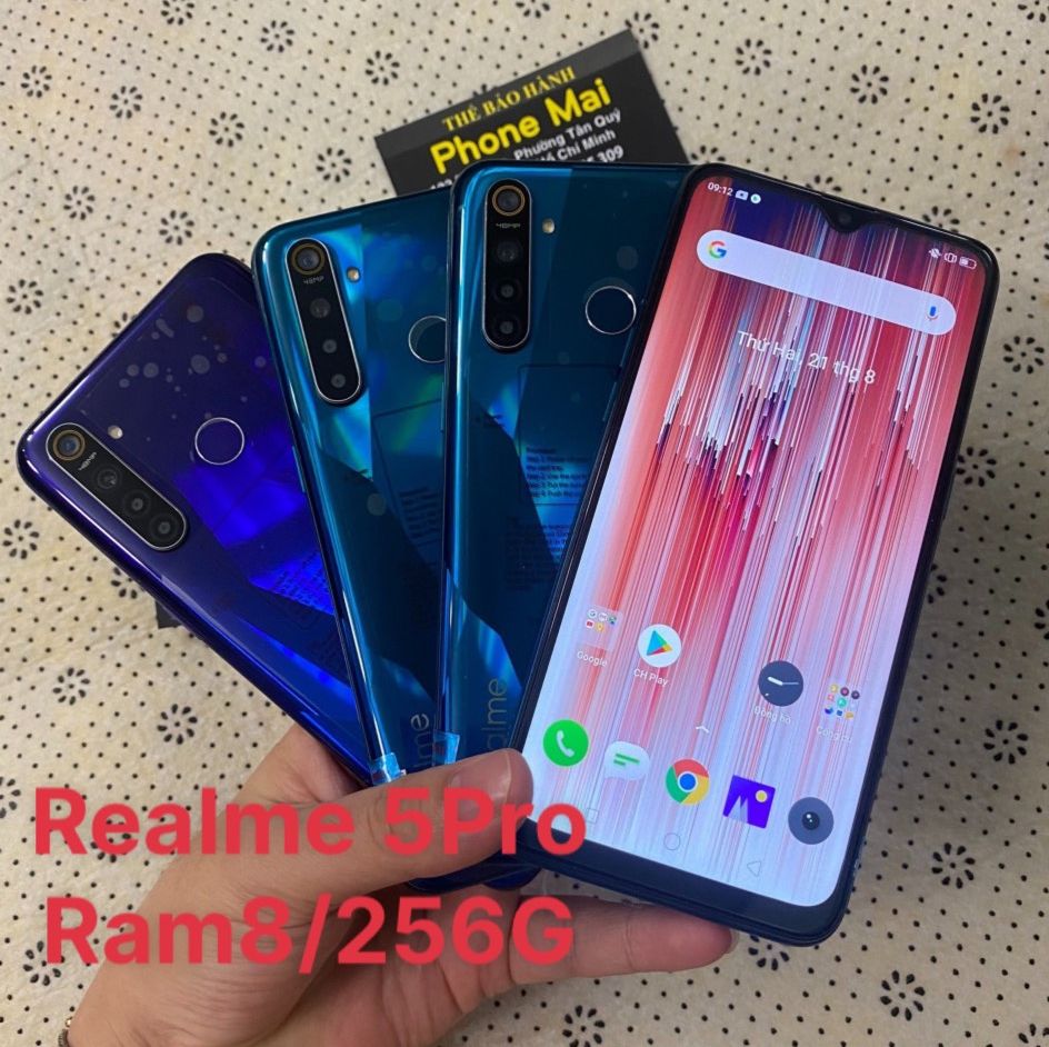 Realme 5 Pro Dual SIM 8GB RAM 256GB ROM Quad Camera Smartphone
