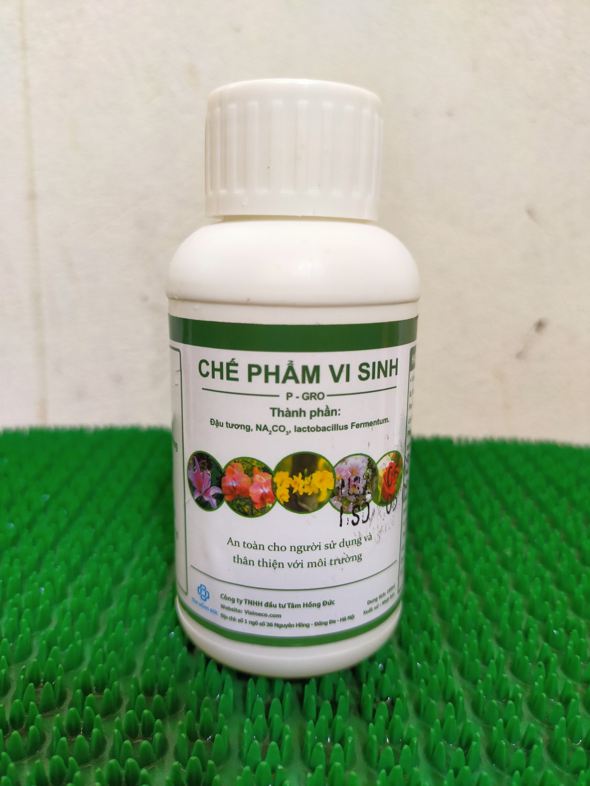 chế phẩm vi sinh an toàn ,không độc hại P-GRo chữa thối lá, nấm, bọ trĩ, rệp sáp - Hiệu quả ngay sau 1-2 lần sử dụng