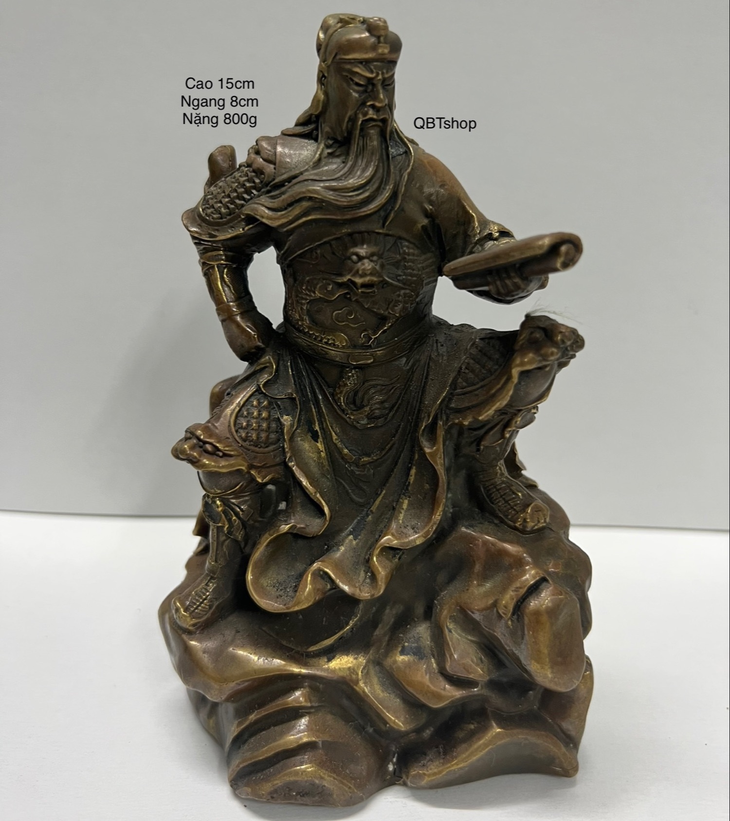 Quan công đọc sách bằng đồng