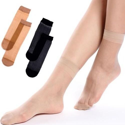 Conbo 10 đôi tất / vớ nữ giấy da chân siêu mềm mịn