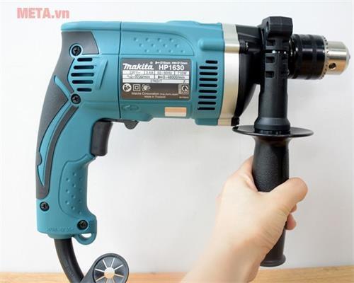 Máy khoan búa, khoan bê tông hp1630, máy khoan búa cầm khoan bắt vít,khoan gỗ,khoan sắt tốc độ cao. máy khoan bê tông hp1630 full set đầy đủ mũi khoan búa kềm và dao