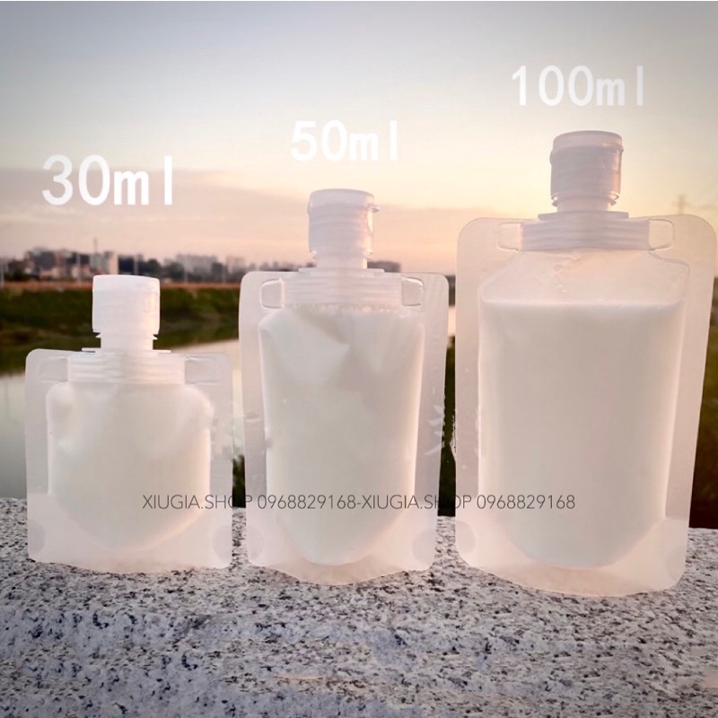 Túi chiết mỹ phẩm 5ml,10ml,30ml,50ml,100ml